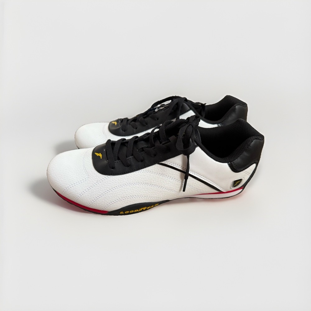 Goodyear ORI-S White Black Red Gum Sneakers Men's 13 New With Tags GY206217